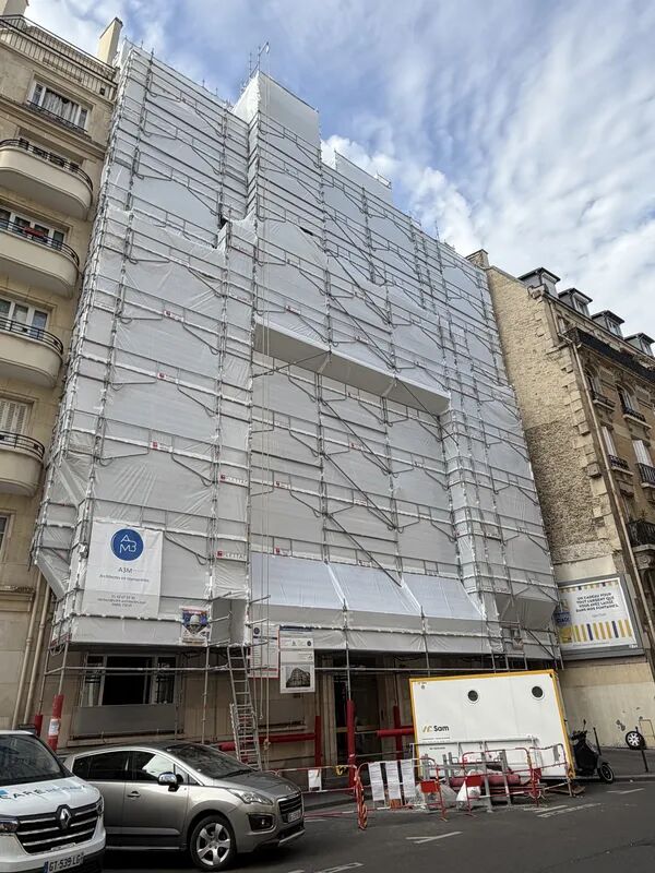 TRAVAUX RAVALEMENT FACADE PIERRES PARIS 16